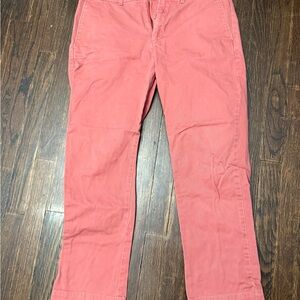 J. Crew Men's Chinos in Coral
